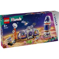 LEGO Friends 42605 ruimtebasis op mars en raket |