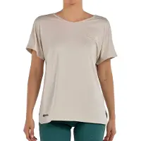 +8000 Tilan T-shirt Met Korte Mouwen Beige XL Vrouw