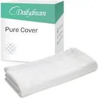 Nivion - Topper hoes - Pure - 120x200x5cm - wasbaar - antislip - OEKO-TEX