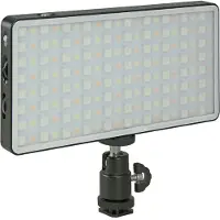 Jupio PowerLED 160RGB videolamp met ingebouwde Powerbank