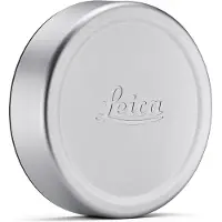 Leica Bouchon de protection objectif E49 pour Appareil photo compact Q3 Argent