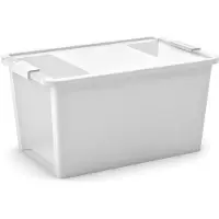 Kis Bi Opbergbox L - 40L - Ergonomische handvatten - Wit