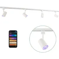 LedLoket LED Opbouw paneel rond 18W ?225mm - 2800K - Warm wit