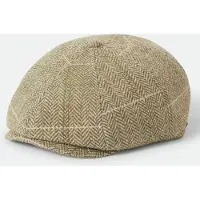 Brixton Beanie - Brood Lightweight Snap Cap - beige | Maat L