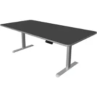 Kerkmann Zit sta bureau Move-3 premium antraciet 200x100cm