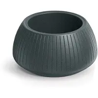 Prosperplast Bloempot Buiten Coro Bowl 40x20cm GRAPHITE Ethick