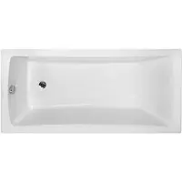 Besco OPTIMA ligbad 170 x 70 cm wit met acrylpaneel met hoofdsteun