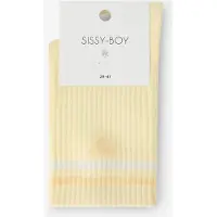 Sissy-Boy Lichtgele sokken met hartje | Maat: 39-41