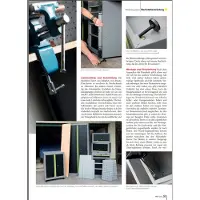 TRUTZHOLM - Modulaire Werkplaatswand - 13-Delig - 260x183 cm - Staal - Oranje - Werkbank - Werkplaatskastsysteem Inrichting