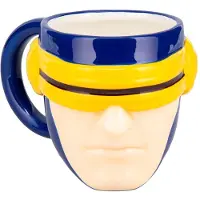 Paladone X‑Men Cyclops warmtegevoelige Combat Visor mok – officieel gelicentieerde Marvel 550 ml keramische koffiebeker, extra groot voor thee, warme chocolademelk en meer, superheldencadeau –