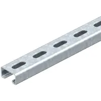 Obo Bettermann 1122933 Profielrail (l x b x h) 200 x 41 x 21 mm Metaal 1 stuk(s)