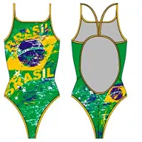 Turbo Brazil Swimsuit Groen M Vrouw