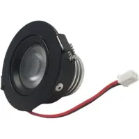 Qualedy LED Set van 4 Inbouwspots - 4W - Zwart - 2700K - Dim - Ø62-ZM52 - Gratis Trafo