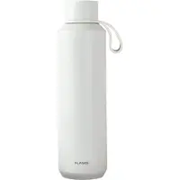FLASKE Bottle 600ml - RVS Drinkfles van 600ML - Geschikt als waterfles, thermosfles en thermoskan - Pale