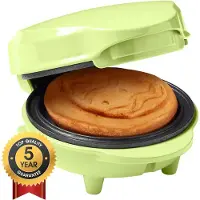 Bestron Wafelijzer - AMW500GEE - 550W - Mini wafel - Paasei vorm - Groen - 5 jaar garantie