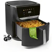 DS Produkte AirGenius heteluchtfriteuse - 7,5 l | Friteuse met 7 programma's | Minioven - vetarm frituren voor max. 7 personen | Heteluchtfriteuse met kleurendisplay en led-touchscreen