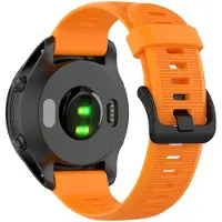 Eforyou Siliconen bandje voor Garmin Forerunner o.a. 945, 955 en 965 - Oranje | Inclusief gereedschap