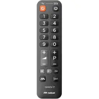 Meliconi Speedy 2+ afstandsbediening IR Draadloos TV, Tv-tuner, TV set-topbox Drukknopen