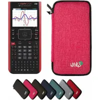 Texas Instruments TI-Nspire CX II-T CAS incl. WYNGS Beschermhoes Roze - Grafische Rekenmachine - Basis Pakket