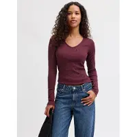 JJXX Shirt 'JXFreya' wijnrood