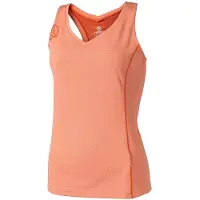 Ternua Aftira Mouwloos T-shirt Oranje S Vrouw