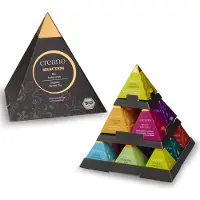 Creano Premium Biologische Kruidenthee Cadeauset "PIRAMIDE" - 14 Piramide Theezaakjes in 9 Verschillende Soorten - 35g - NIEUWIGHEID 2025 *¹