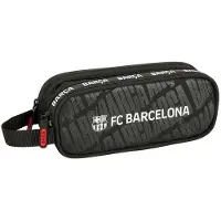 FC Barcelona F.cbarcelona 21x8x6 Cm Double Etui Zwart Man