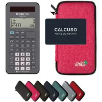 Texas Instruments TI-30X Prio MathPrint incl. WYNGS Beschermhoes Roze - Wetenschappelijke Rekenmachine - Basis Pakket