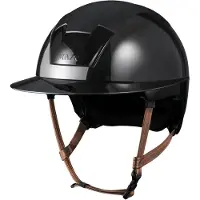 Kask Kooki Lady Light Brown Chinstrap 57-59 Zwart