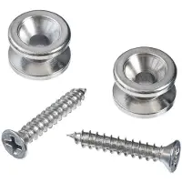 D'Addario PWEP202 Strap Lock Silver