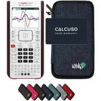 Texas Instruments TI-Nspire CX II-T incl. WYNGS Beschermhoes Blauw - Grafische Rekenmachine - Basis Pakket