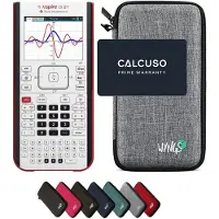Texas Instruments TI-Nspire CX II-T incl. WYNGS Beschermhoes Lichtgrijs - Grafische Rekenmachine - Basis Pakket