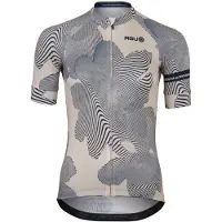 Agu Striped Flower Essential Korte Mouw Wielertrui