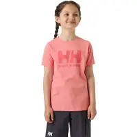 Helly Hansen Logo T-shirt Met Korte Mouwen Roze 13 Years Jongen