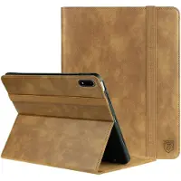 Rosso Element Hoes Geschikt voor OnePlus Pad 3 | Book Case | Volledige bescherming | Elastische band | Sleep/Wake functie | Met Penhouder | Verstelbare standaard | Bruin