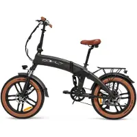 Bohlt F20 - Elektrische Vouwfiets - Fatbike - 250W Motor - Max 55 kilometer radius - 7 Versnellingen - Tot 25 km/u - Zwart