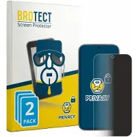 BROTECT - privacy screenprotector voor Honor 600 - Folie Beschermfolie Blauwlichtfilter 2 Stuks