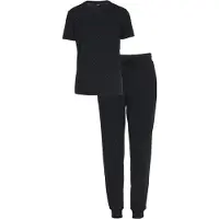 JOOP! Pyjama kort 'Leisure' zwart