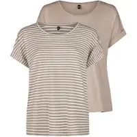 ONLY - ONLMOSTER S/S TOP CS JRS 2PACK - Meisjes - Blouses