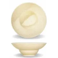 Wilmax Diep Bord 22,5 cm 1100 ml Zand Porselein WL-661313/A