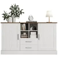 STILVORA Kinderbed 90x200, huisbed met schoorsteen, enkelbed van kersenhout met valbeveiliging, jeugdbed met lattenbodem, wit (zonder matras)