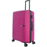 Saxoline – Fiesta | Harde Koffer / Valies /Reiskoffer – Large (95L) – Fuchsia - Fuchsia / Large