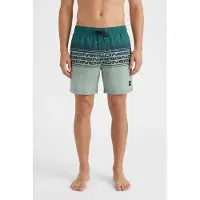 O'Neill - Logo Stripe 16'' Swimshorts - Zwembroek M, turkoois