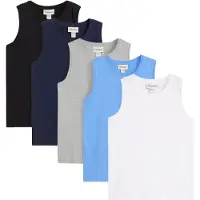 Bonprix Tanktop met biologisch katoen (set van 5) maat 176/182