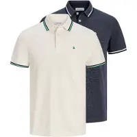 Jack & Jones Shirt 'JJEPaulos' marine / greige / groen