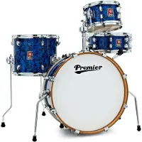 Premier Artist Heritage 20" 4pc Shell Pack Blue Pearl