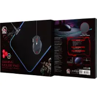GMB Gaming Gaming muismat | | 250 x 350 mm (RGB, Antislip)