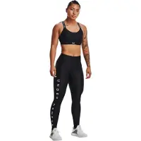 Under Armour Dames/Dames HeatGear Reflecterende Legging met Hoge Taille (Zwart)