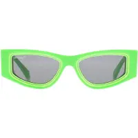 OFF-WHITE Off White Andy geometrische zonnebril (Groen)