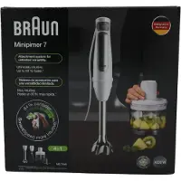 Braun MultiQuick 7 MQ7035IWH - Staafmixer - 1000 W - 0,6 L